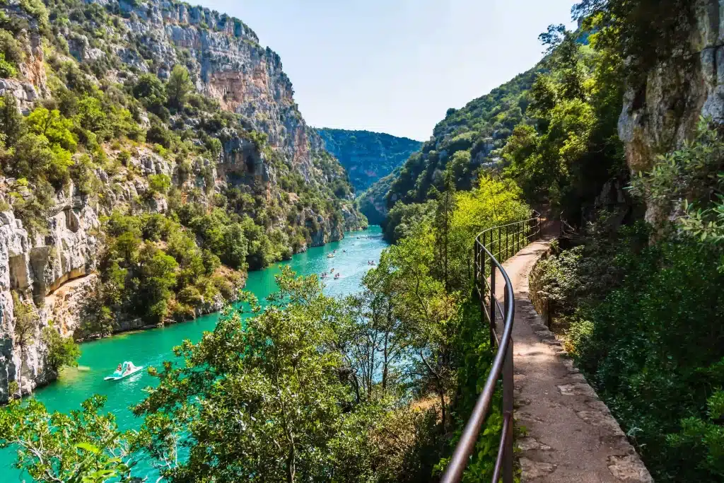 Randonnées dans les Gorges du Verdon.