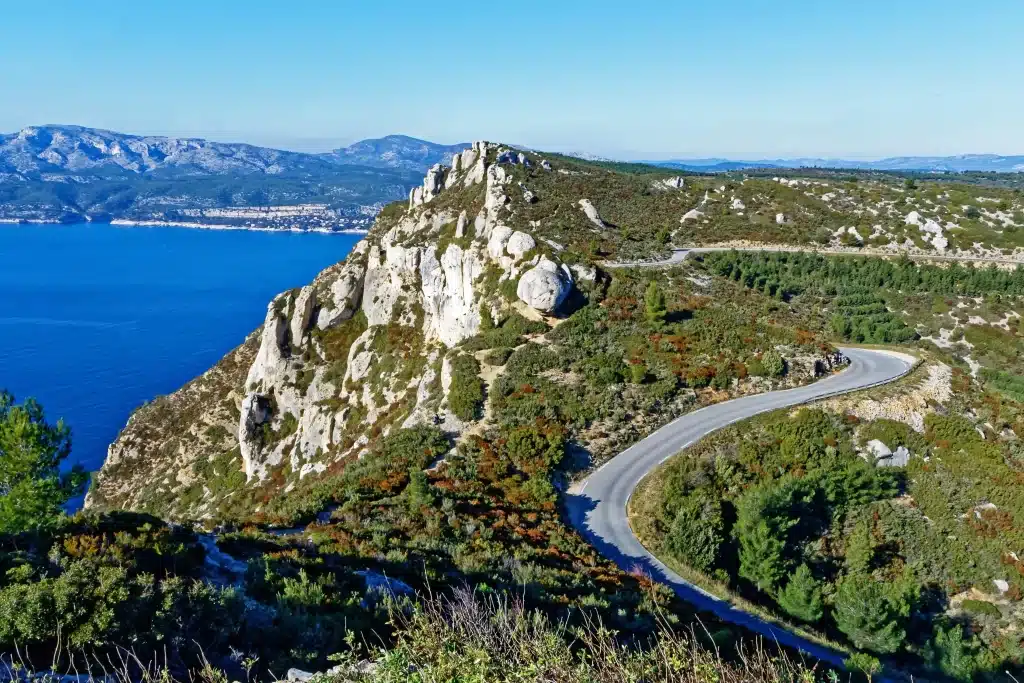 Route des Crêtes dans les Gorges du Verdon.